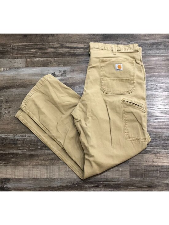 Carhartt Other - Carhartt Mens 38x30 Tan Relaxed Fit Utility Flex Pants